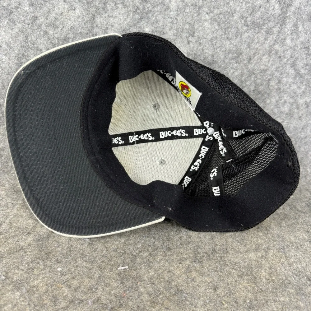 Buc-ees Est 1982 Texas Trucker Hat Proflex Gray Black Mesh Cap L/XL